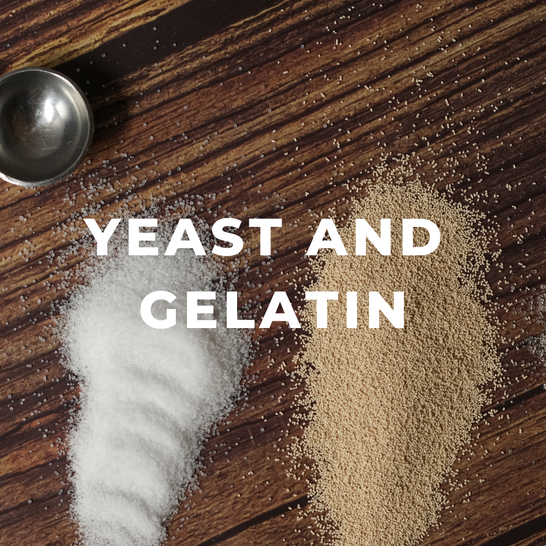 Yeast & Gelatin - Essentials for Baking and Cooking