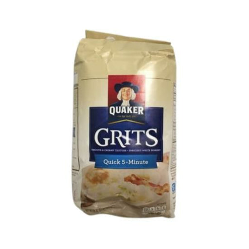 CerealQUICK GRITSQUICK GRITSSpecialty Food SourceBring the taste of Southern comfort to your table with Quaker Oats Quick Grits. These fast-cooking grits offer a traditional, creamy texture and rich corn flavor, pe