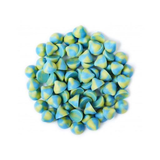 Candy & ChocolateMONSTER MORSELSMONSTER MORSELSSpecialty Food SourceThese unique morsels come alive with blue and green swirls, infused with a delightful marshmallow flavor. Perfect for adding a splash of fun and creativity to cookie