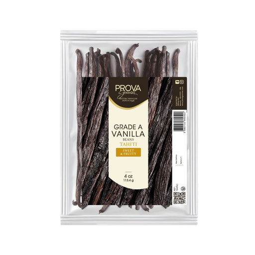 Grade A Tahitian Vanilla BeansTahitian Vanilla BeansSpecialty Food SourceSURPRISING, SWEET AND FRUITY Harvested and prepared in Tahiti according to the traditional method, our TAHITI GRADE A “EXTRA TAHITI” VANILLA BEANS enrich your creati