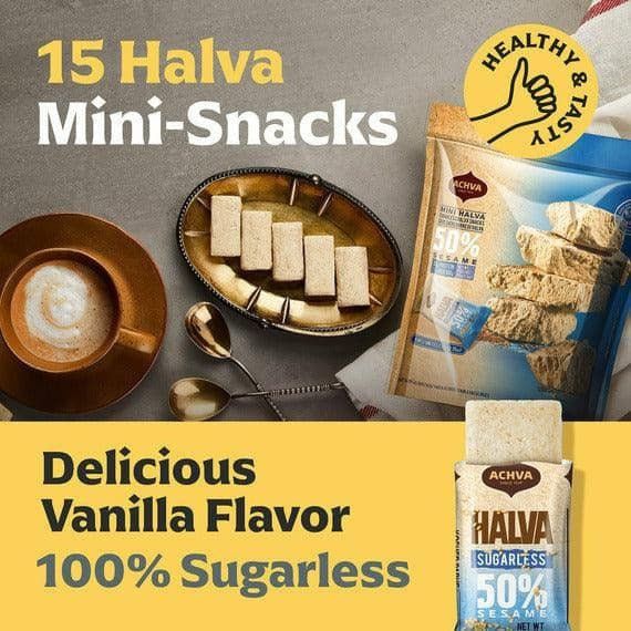 Mini Halva Snack Bag | Sugar-Free Halva | 5.3 oz