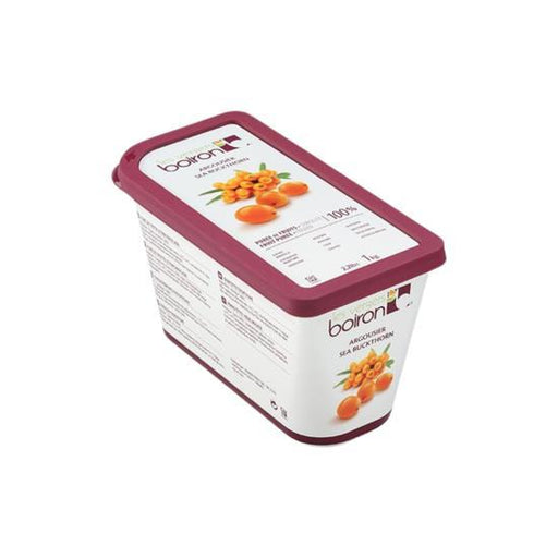 Frozen FruitSEABUCKTHORN PUREE 100%SEABUCKTHORN PUREE 100%Specialty Food SourceDiscover the vibrant and tangy flavor of Boiron's Seabuckthorn Puree 100%. Made with meticulously selected seabuckthorn berries, this puree is a testament to Boiron'