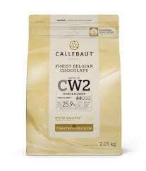 white chocolateCALLEBAUT WHITE CW2 CALLETCALLEBAUT WHITE CW2 CALLETSpecialty Food SourceRecipe N° CW2Mix and flavour with the most iconic white chocolate.This iconic white chocolate has the exact same wonderful balance between milky, creamy and vanilla 