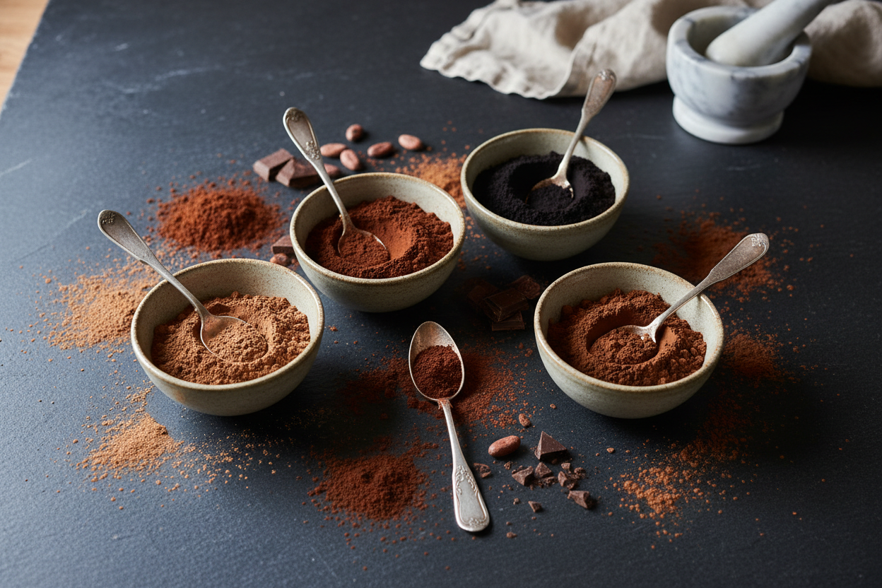 Cocoa Powder Fat Content Explained: 22/24 vs 10/12 and What Changes in Your Bakes