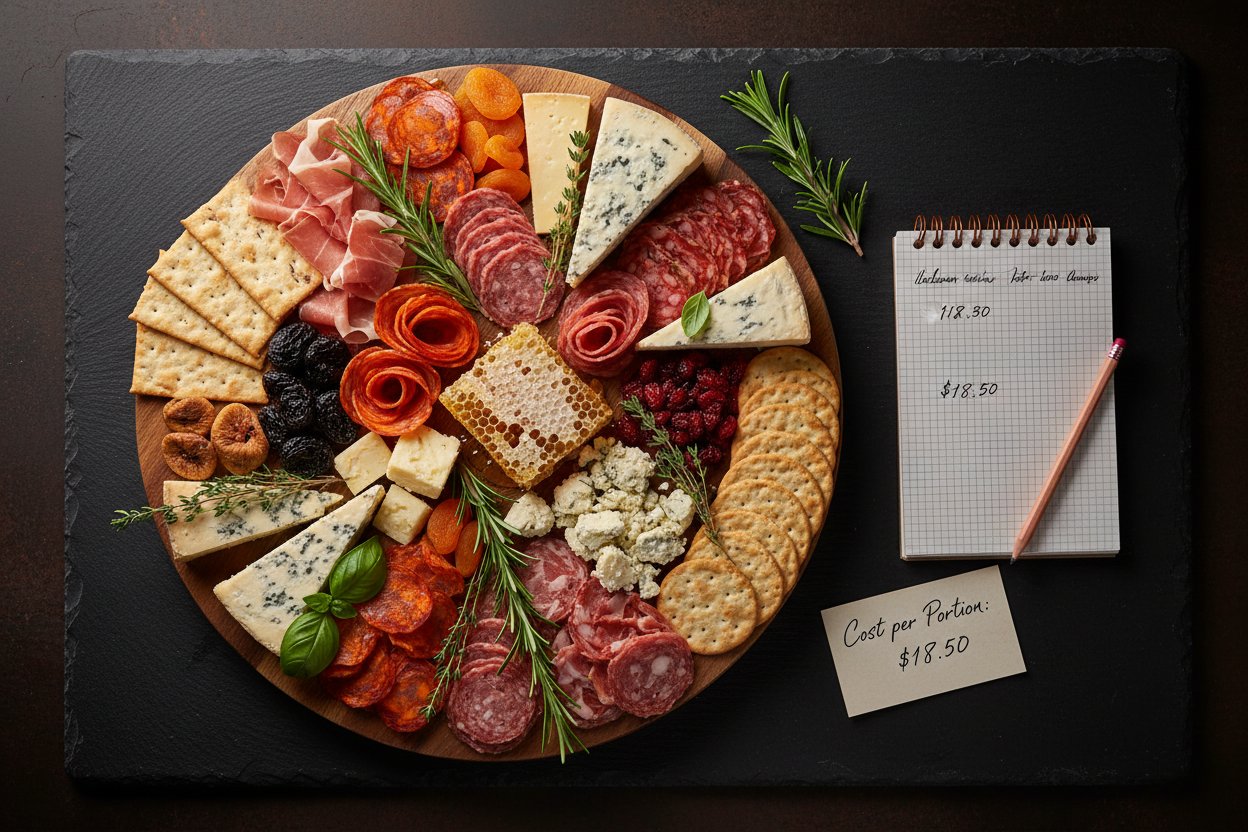 Charcuterie Board Costing: Portions, Prep & Pricing