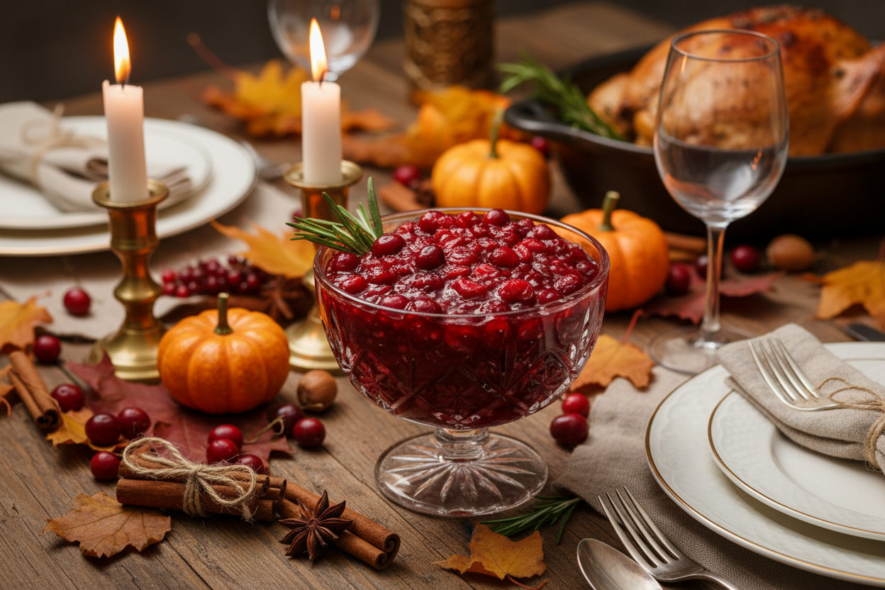 Cranberry Sauce for a Crowd: A Scaled Recipe Using IQF Cranberries, Dried Cranberries or Purée