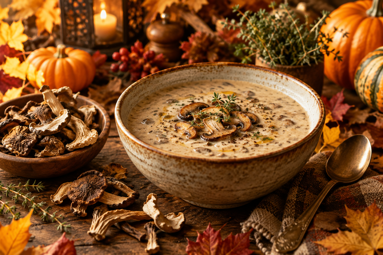 How to Use Dried Mushrooms in Soup