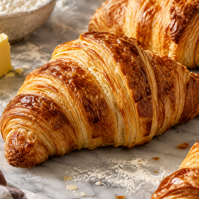Croissant Dough on Gruau Rouge T45: A Lamination Formula with 82% Butter Sheets