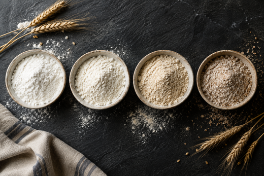 French Flour Types Explained: T45, T55, T65 and T80, and Which Bake Each One Belongs In