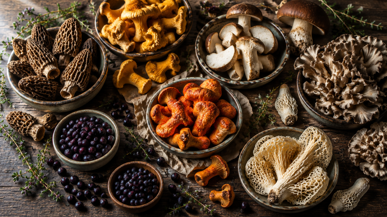 Crown Fungi wild mushrooms for holiday menus at Specialty Food Source