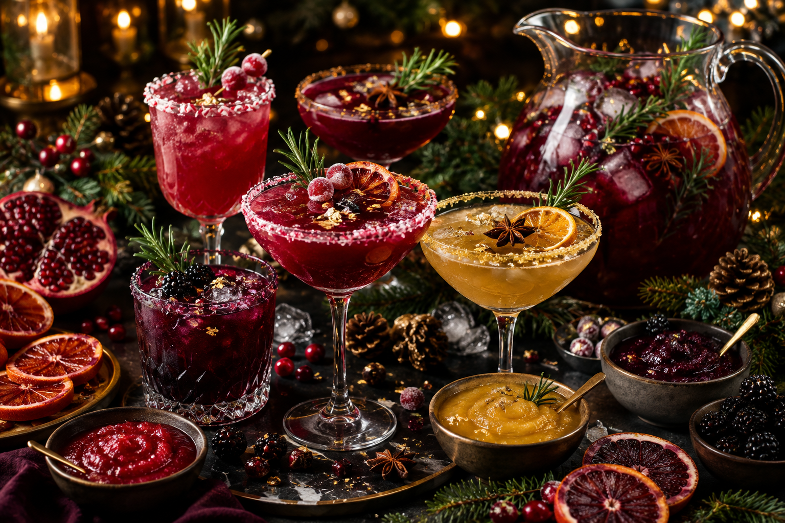 Holiday Cocktail Guide: Purées, Garnishes, Rims and Batching for a Crowd
