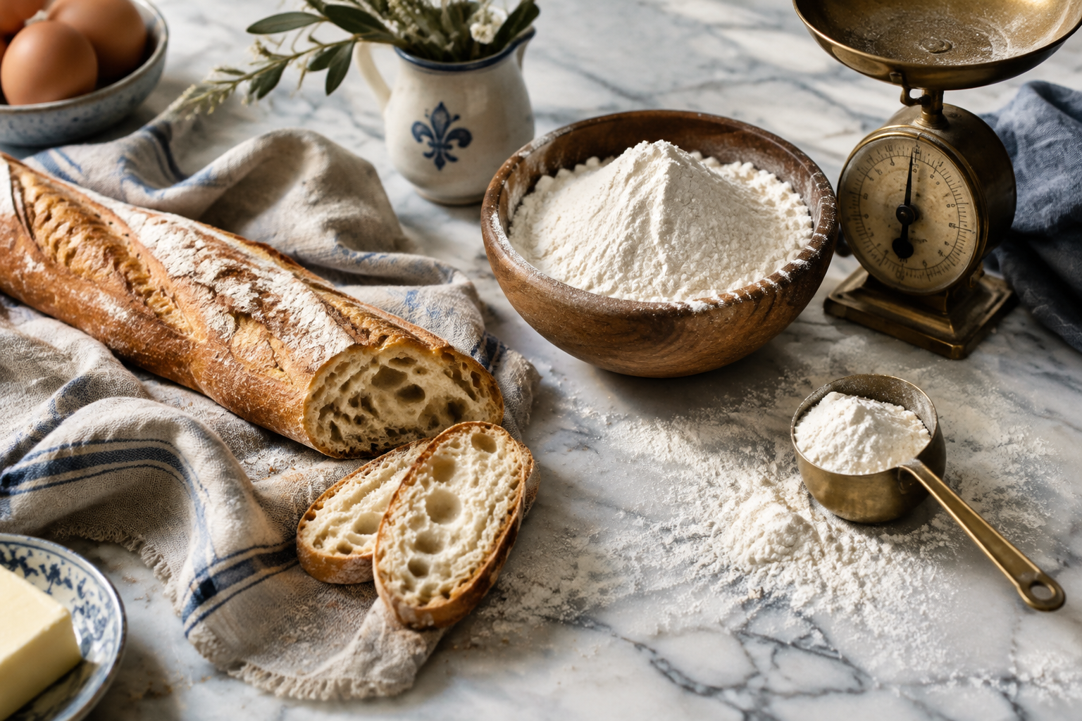 How to Convert an American Recipe to French Flour: Hydration, Protein and What to Expect