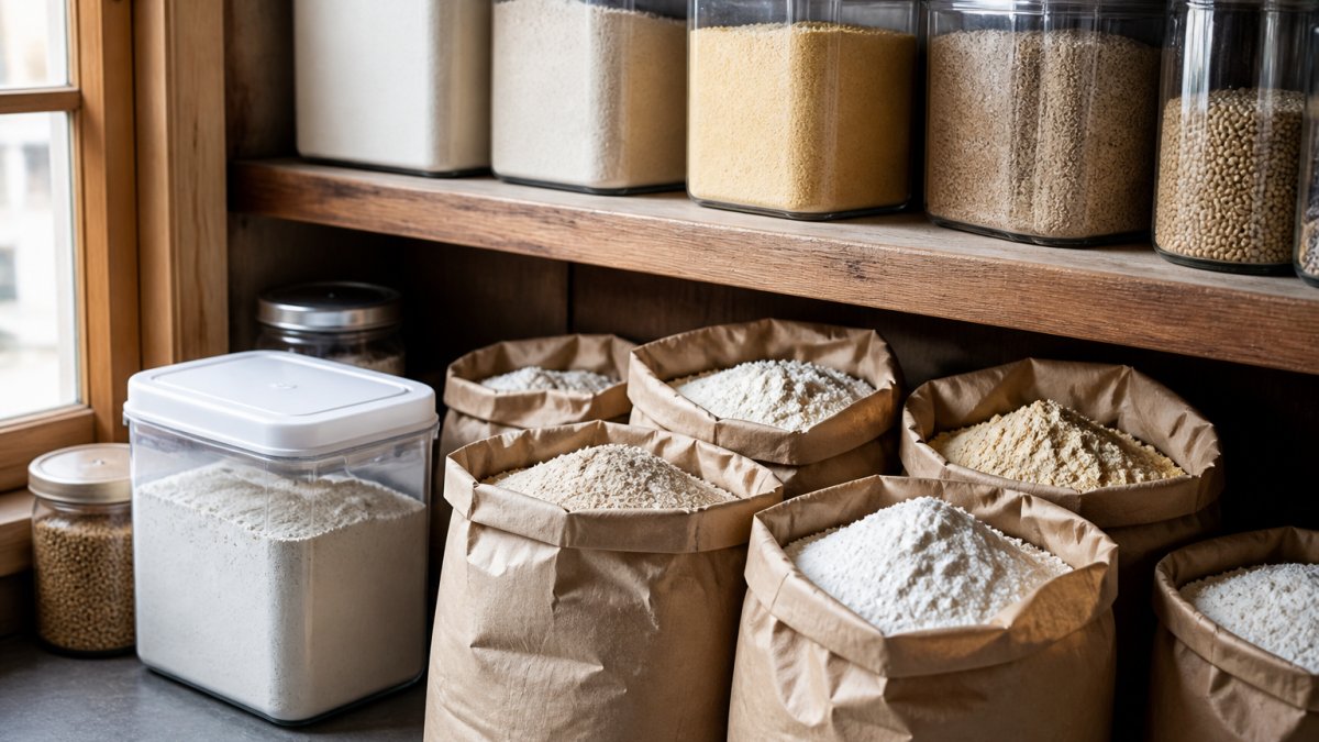 How to Store Specialty Flours for Freshness