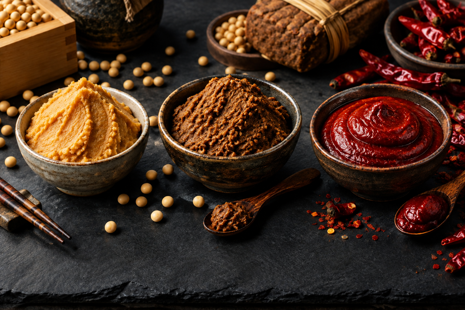 Miso vs Doenjang vs Gochujang: Differences, Uses and Which to Buy