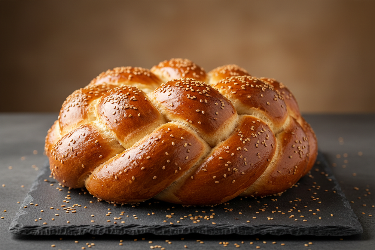 Round Challah Formula for Bakeries: Baker's Percentages, Flour Choice and Shaping