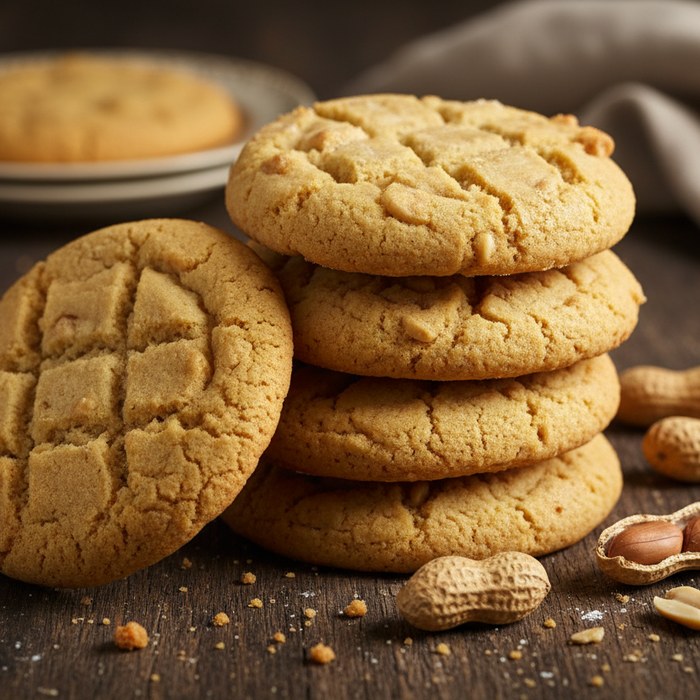 Bakery-Style Peanut Butter Cookies: A Gram-Based Recipe That Scales from 16 to 1,000