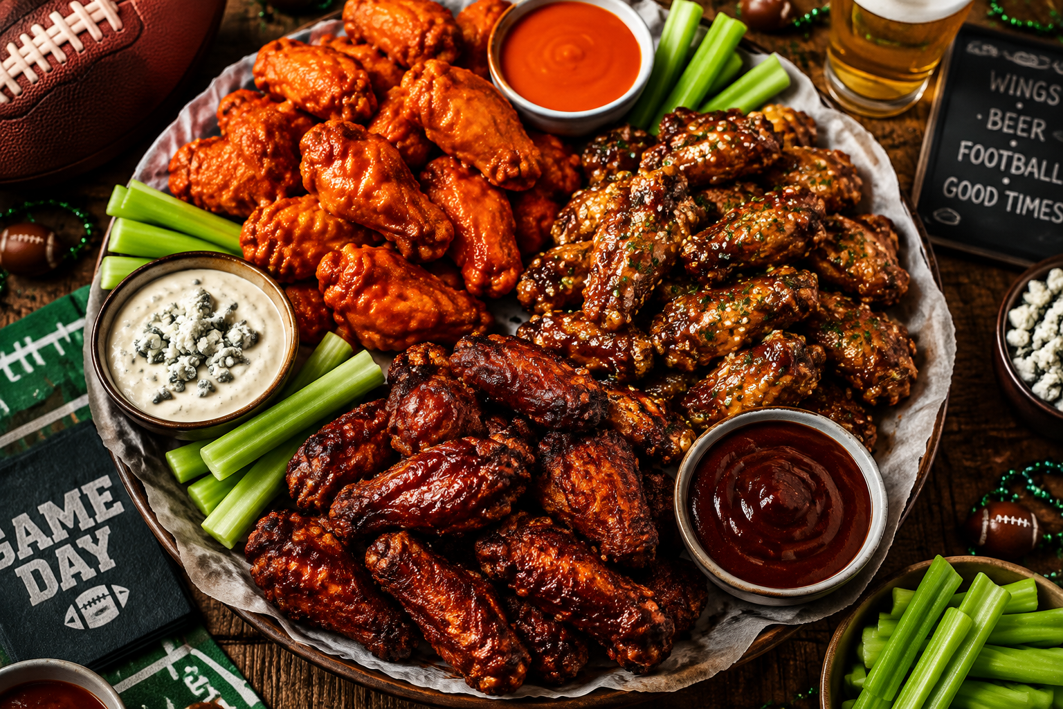 Wings for a Crowd: How Many to Buy and How to Sauce Them for the Super Bowl