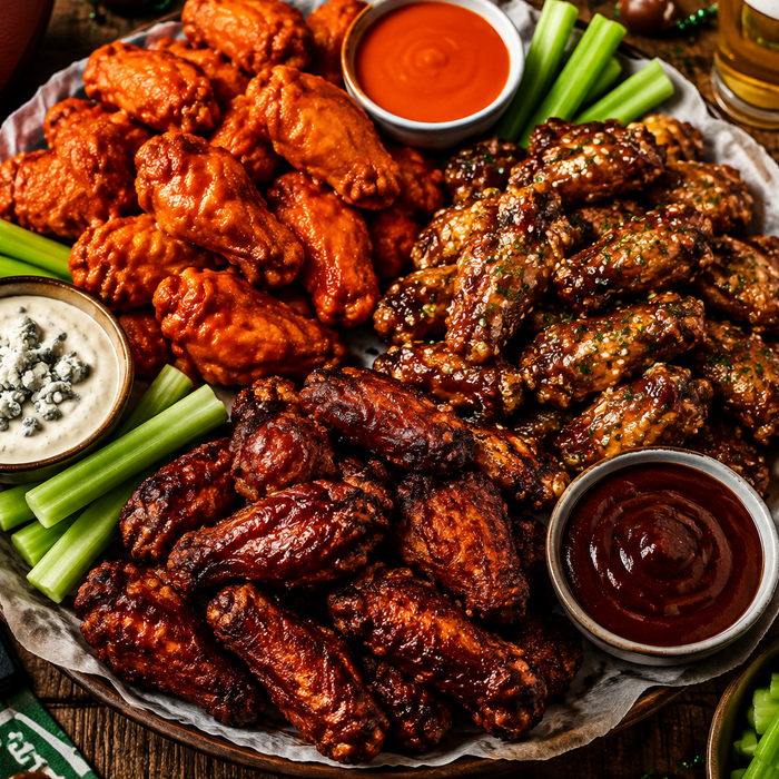 Wings for a Crowd: How Many to Buy and How to Sauce Them for the Super Bowl