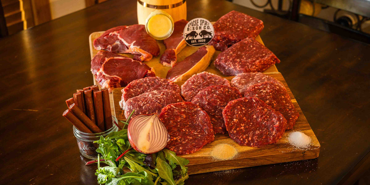 Apache Spirit Bison Company - Grass-Fed Bison Meat Collection ...