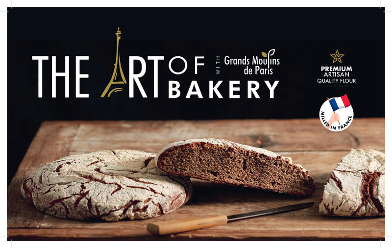 GRAND MOULINS DE PARIS premium bread flour, for superior loaves.