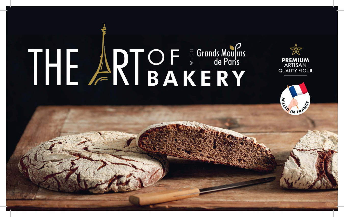 GRAND MOULINS DE PARIS premium bread flour, for superior loaves.