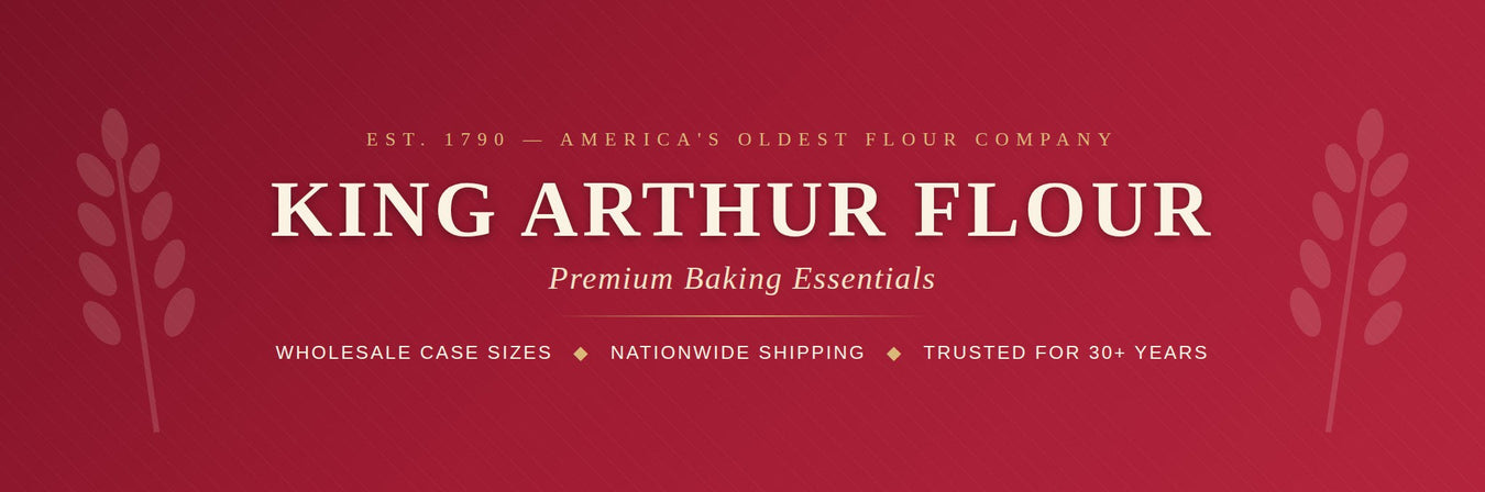 King Arthur Flour — Premium Baking Essentials. Wholesale case sizes, nationwide shipping, trusted for 30+ years.