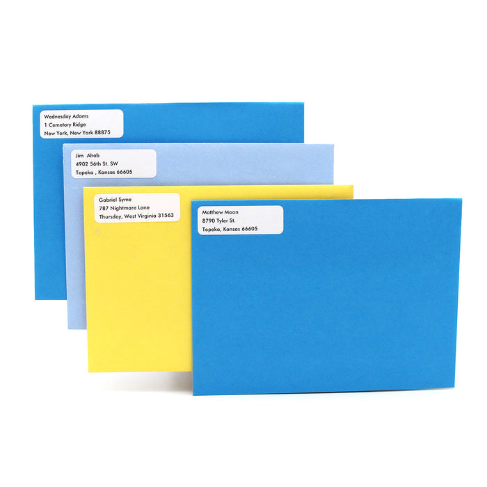 Printable Address Labels - 3/4" x 2-1/4": 825/Pack