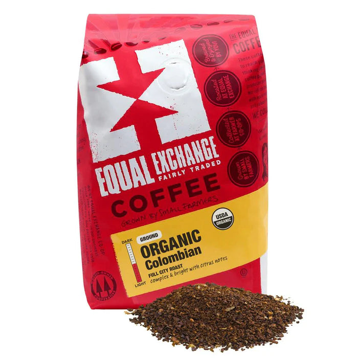 Equal Exchange Colombian Drip Coffee (12 Oz. x 6)