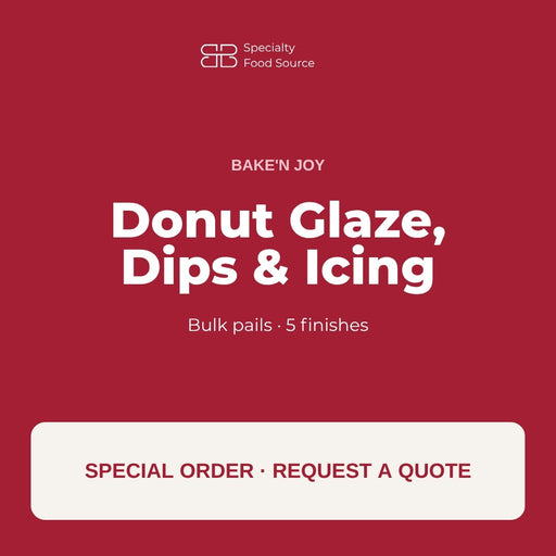Bake'n Joy Donut Glaze, Dips and Icing, bulk pails, special order by quote