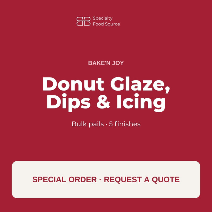 Bake'n Joy Donut Glaze, Dips and Icing, bulk pails, special order by quote