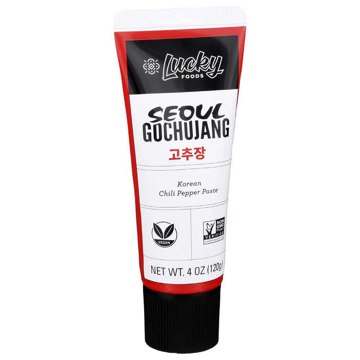 Seoul Gochujang Chili Paste, 04 oz (Pack of 10) - Korean Fermented Condiment
