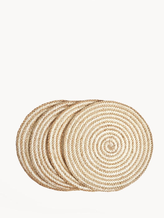 Kata Spiral Placemat - Natural (Set of 4)