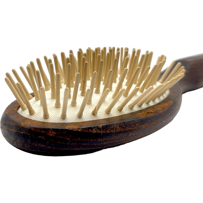 Dural Thermo-wood rubber cushion hair brush with wooden pins