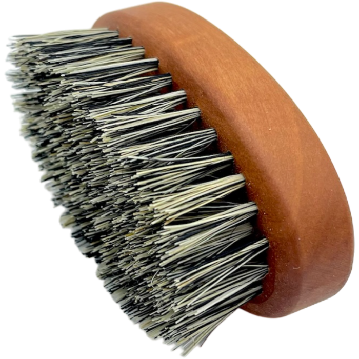 Dural Pear wood beard brush with pure Tampico fiber - 7 rows