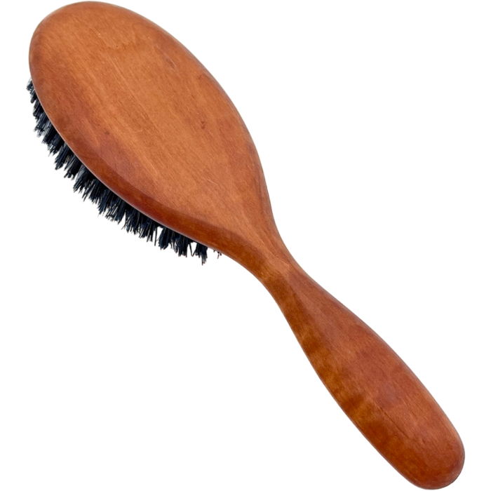 Dural Pear wood hair brush with boar bristles - 10 rows