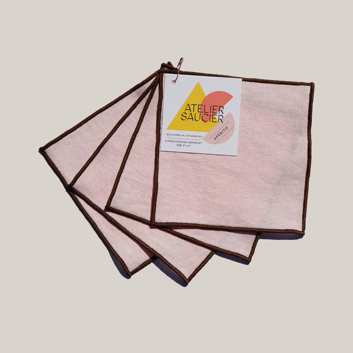 Neapolitan Cocktail Napkins | Set of 4
