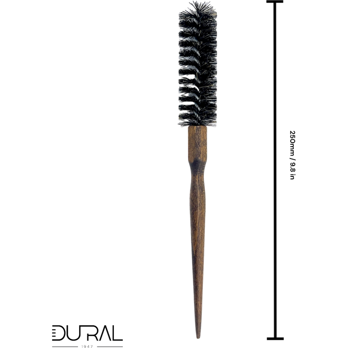 Dural Beech wood curling hair brush with boar bristles