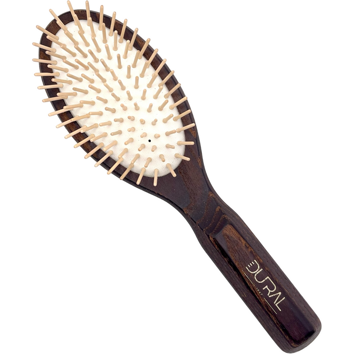 Dural Thermo-wood rubber cushion hair brush with wooden pins