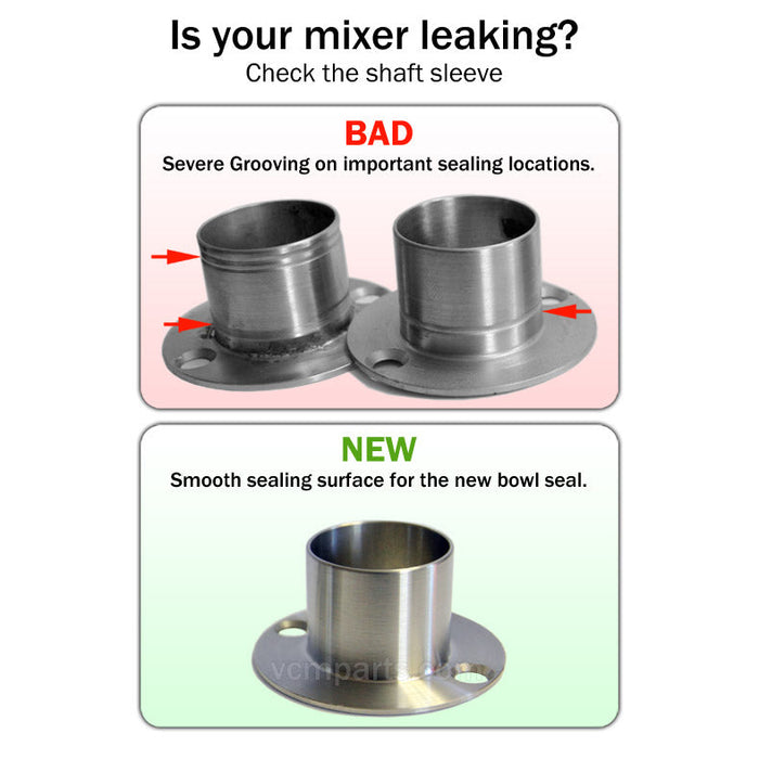 Shaft/Seal Sleeve For The Hobart/Stephan VCM 25, 40, 44 - 0265