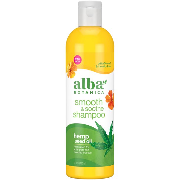 Alba Botanica Smooth & Silky Cucumbers Shampoo - 12 Fl Oz