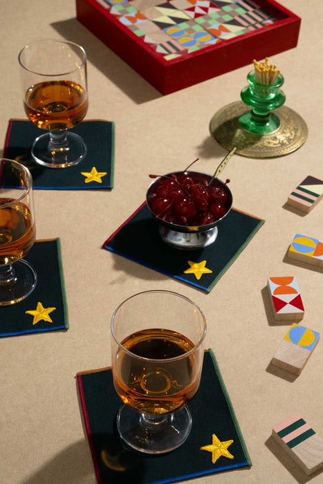 Varsity Cocktail Napkins | Set of 4