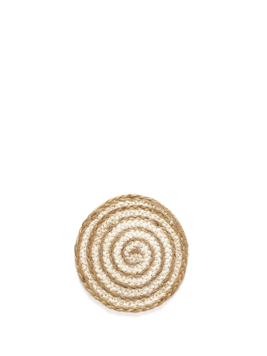 Kata Spiral Coaster Trivet - Natural (Set of 4)