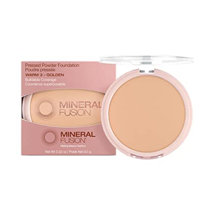 Mineral Fusion Warm 3 Pressed Powder Foundation - 0.32 Oz