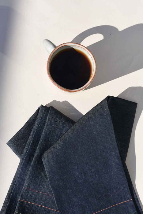 Denim Jewel Tea Towels | Set of 2