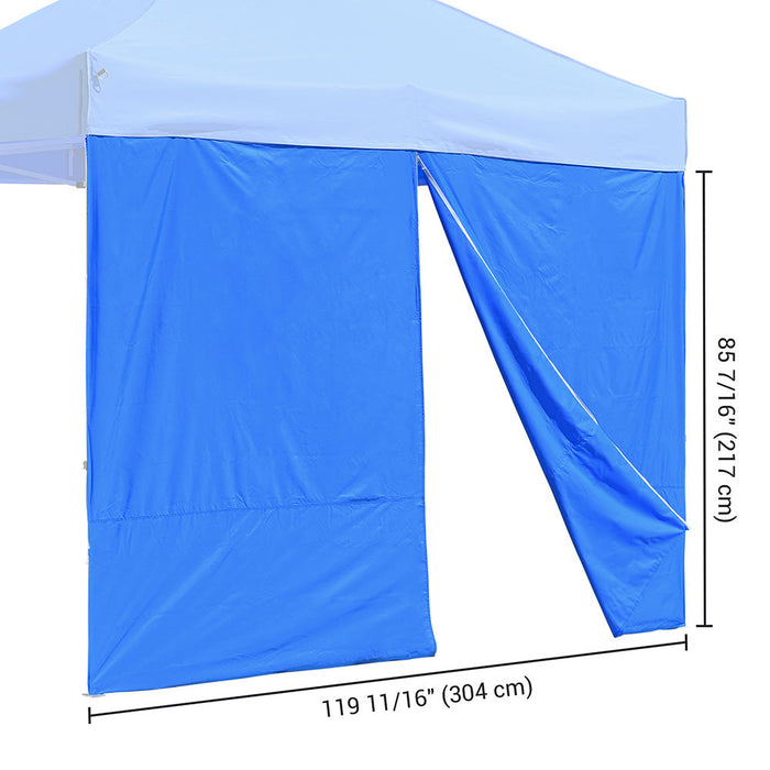 Yescom Canopy Tent Wall with Zip 10x7ft UV50+ CPAI-84