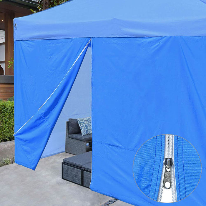 Yescom Canopy Tent Wall with Zip 10x7ft UV50+ CPAI-84