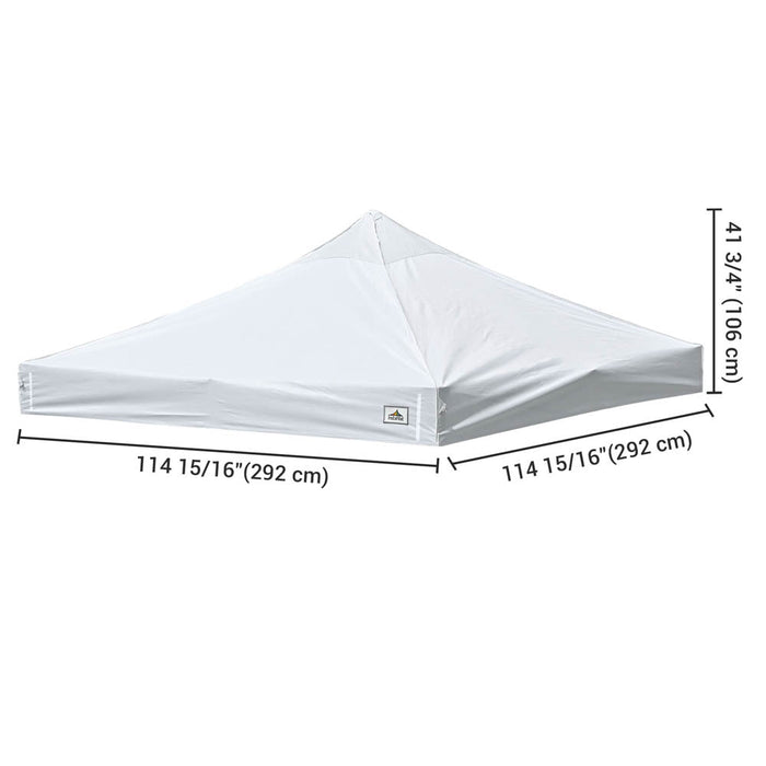 Yescom 10x10 Ez Pop Up Tent Canopy Top Replacement Cover (9.6'x9.6')