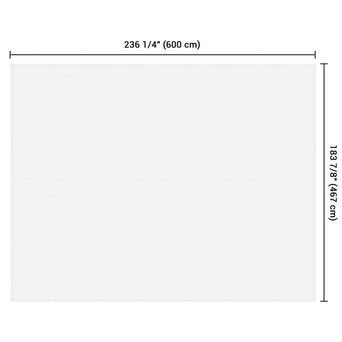Yescom Heavy-Duty Tarp Poly Clear Waterproof Cover 14mil