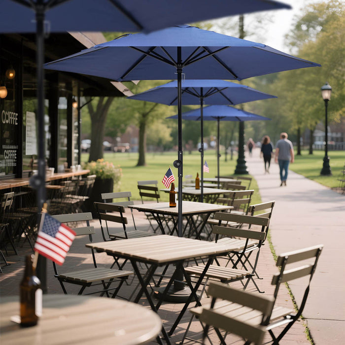 Yescom 7.5ft Patio Umbrella Crank and Tilt 6-Rib