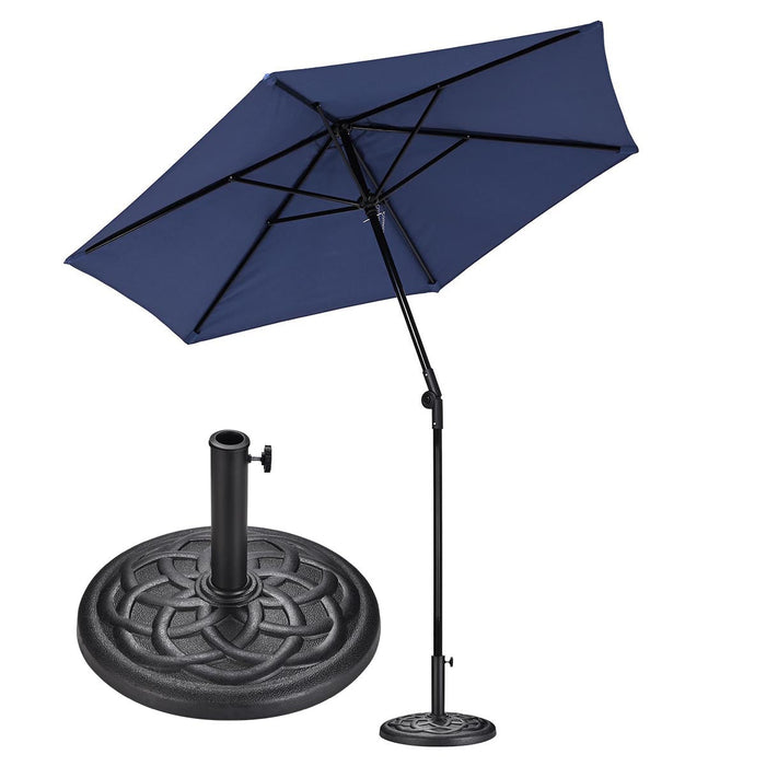Yescom 7.5ft Patio Umbrella Crank and Tilt 6-Rib